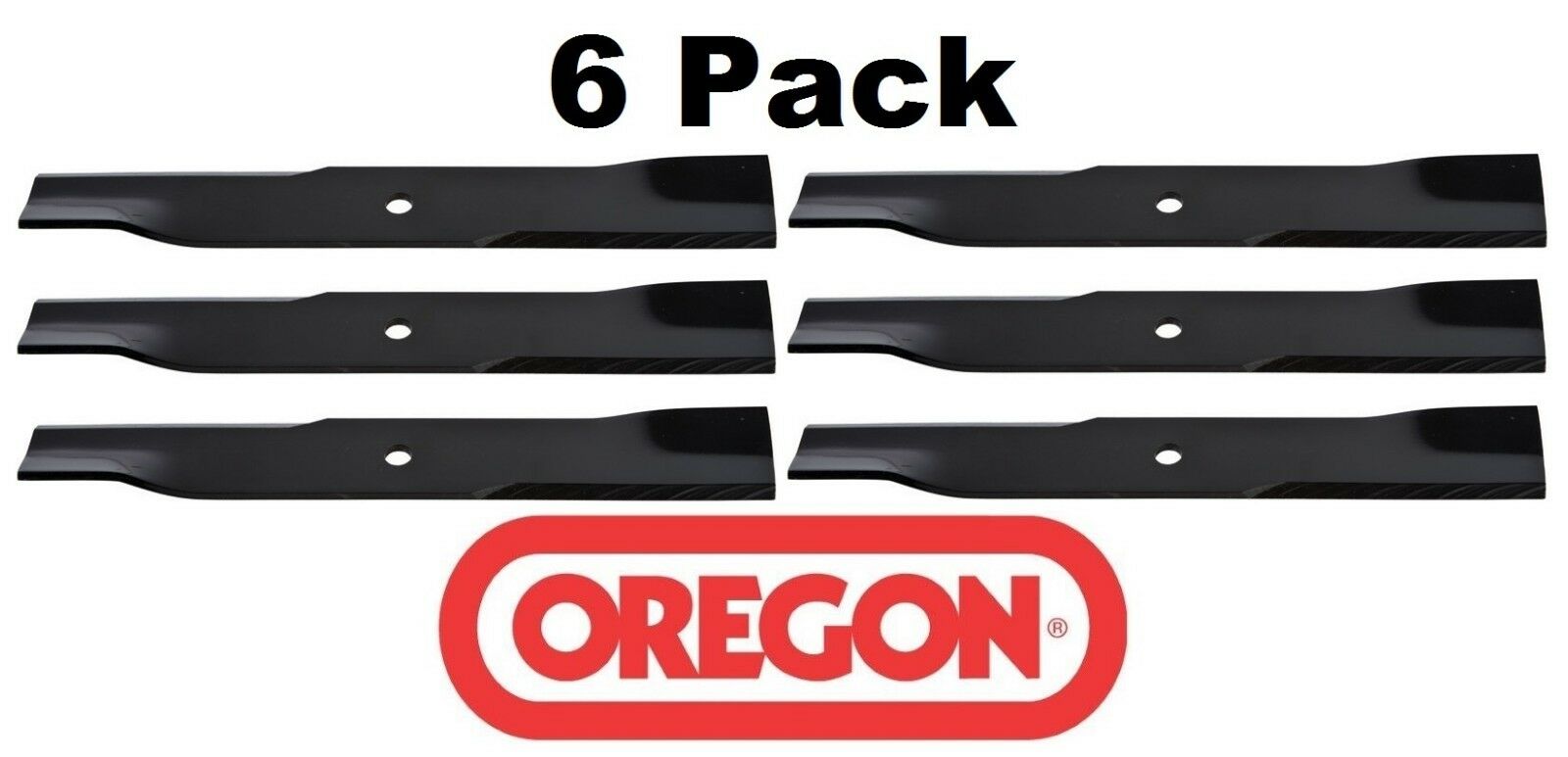 6 Pack Oregon 91-235 Mower Blade Fits DR 225381