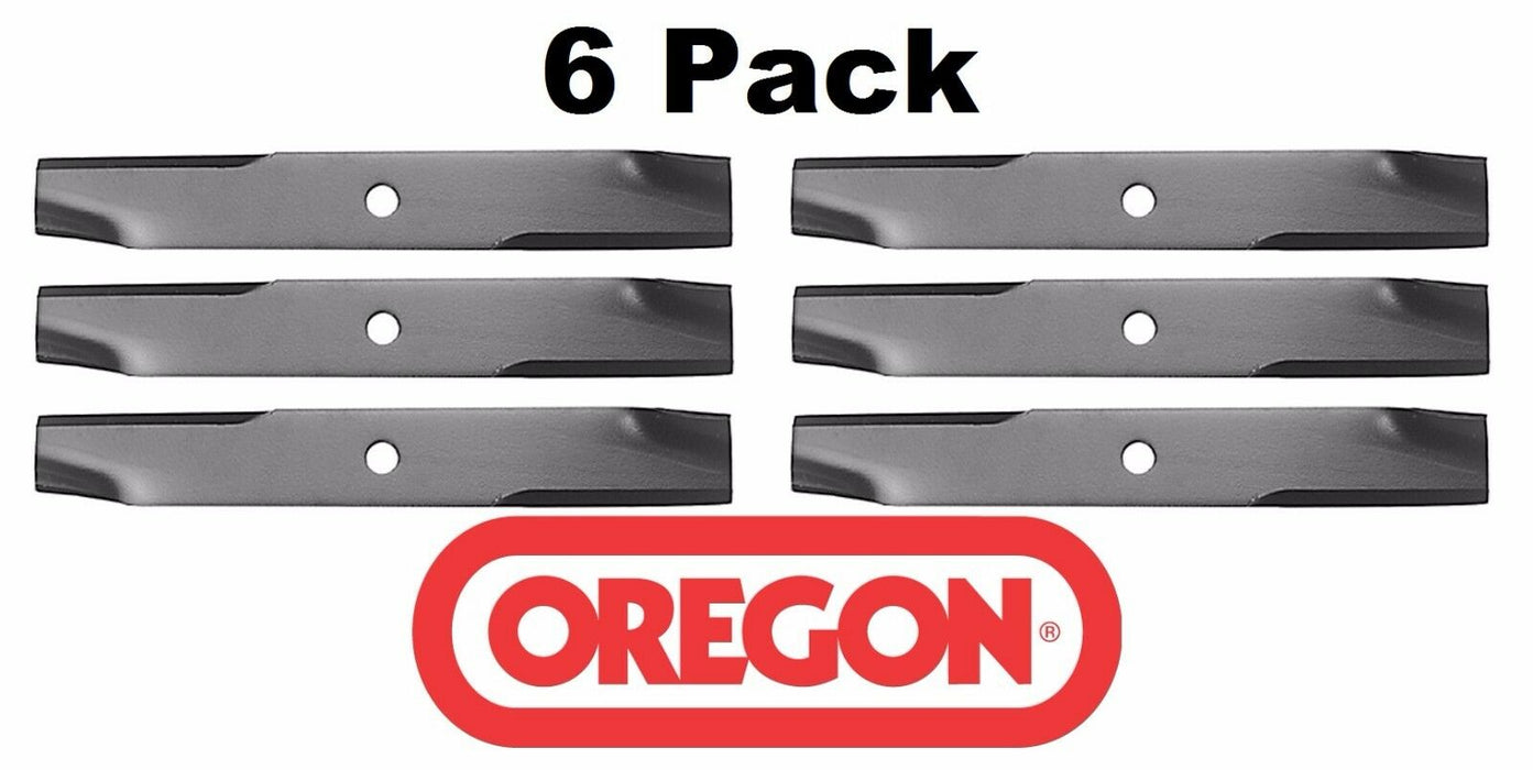 6 Pack Oregon 91-244 Mower Blade for Gravely 14668 40"