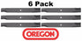 6 Pack Oregon 91-253 High Lift Mower Blade for Dixon 12441 18931 9383 60"