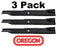 3 Pack Oregon 91-256 Mower Blade Fits DR 225381