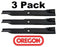 3 Pack Oregon 91-256 Mower Blade Fits John Deere AM104490