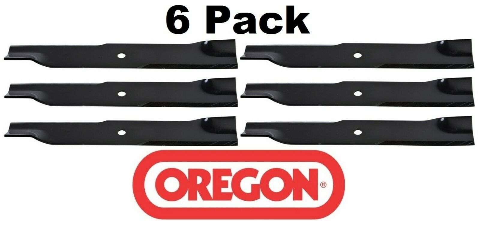 6 Pack Oregon 91-256 Mower Blade Fits Jacobsen 363055