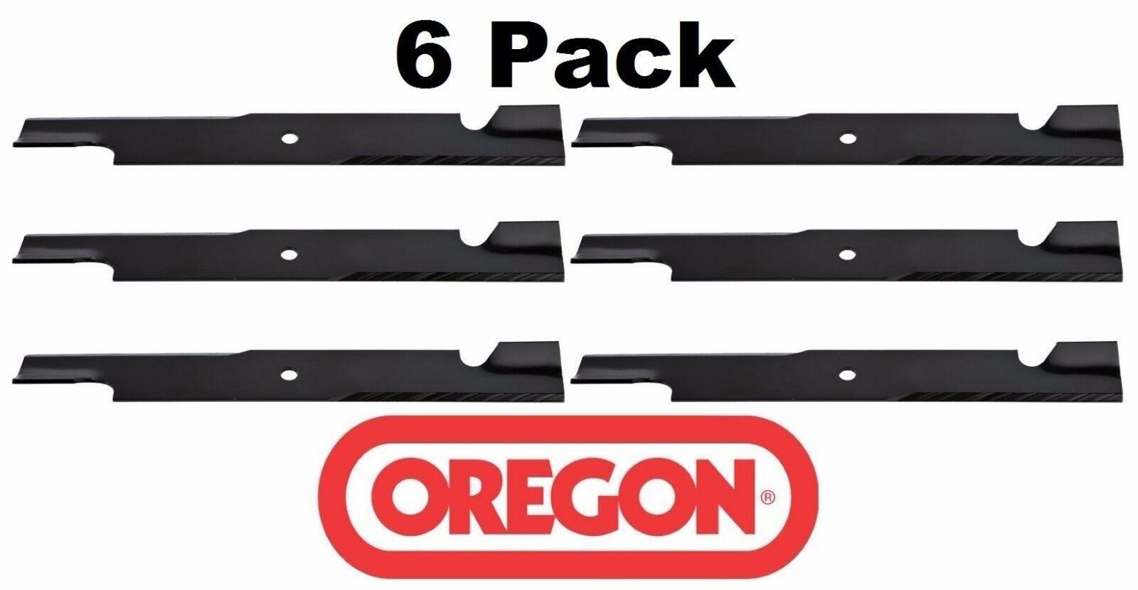 6 Pack Oregon 91-264 Mower Blade for Exmark 633483 103-2530 60" Lazer Z