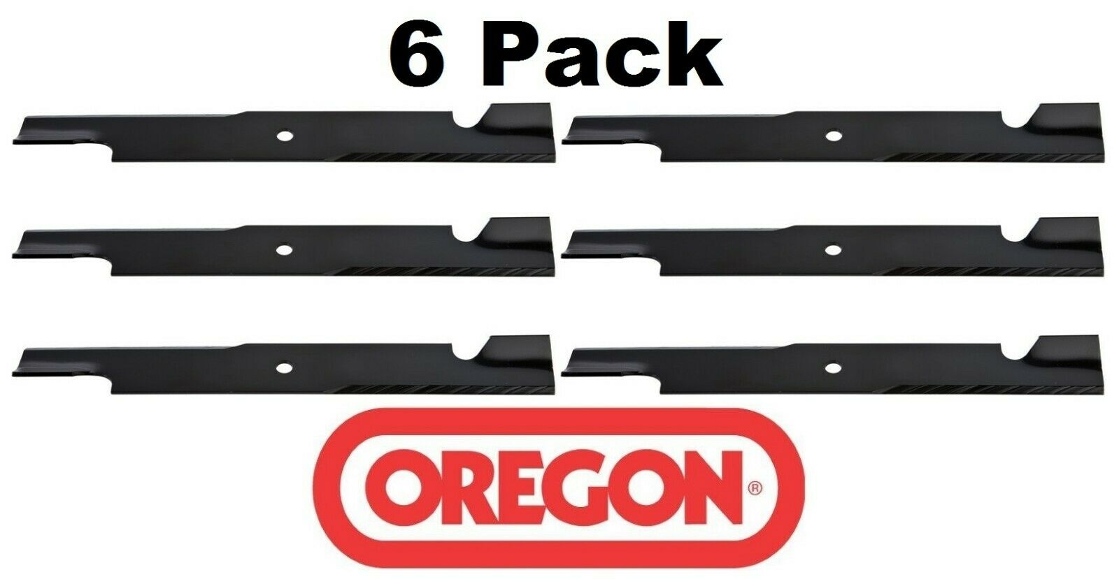 6 Pack Oregon 91-264 Mower Blade Fits Hustler 794214 794214X