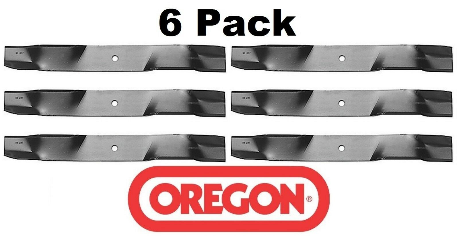 6 pack Oregon 91-311 Mower Blade Fits Dixon 539119871 12421