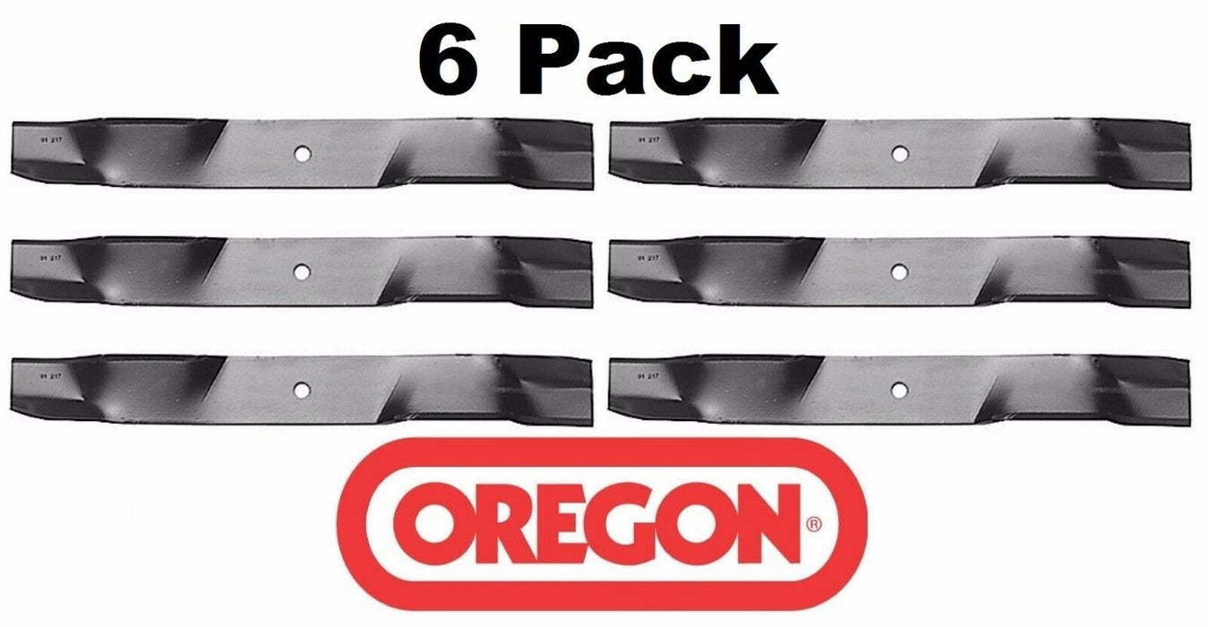 6 Pack Oregon 91-311 Mower Blade for Exmark 613112 60" Lazer Z Mulcher