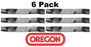 6 Pack Oregon 91-311 Mower Blade fits Dixie Chopper 30227-60H