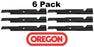 6 Pack Oregon 91-312 Mower Blade Fits Kees 363245