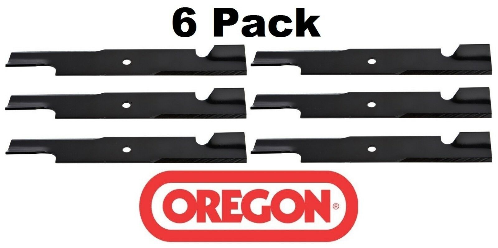 6 pack Oregon 91-312 Mower Blade Fits Dixon 539105712