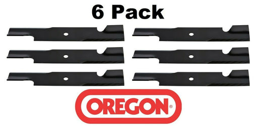 6 Pack Oregon 91-313 Mower Blade Fits John Deere 483011