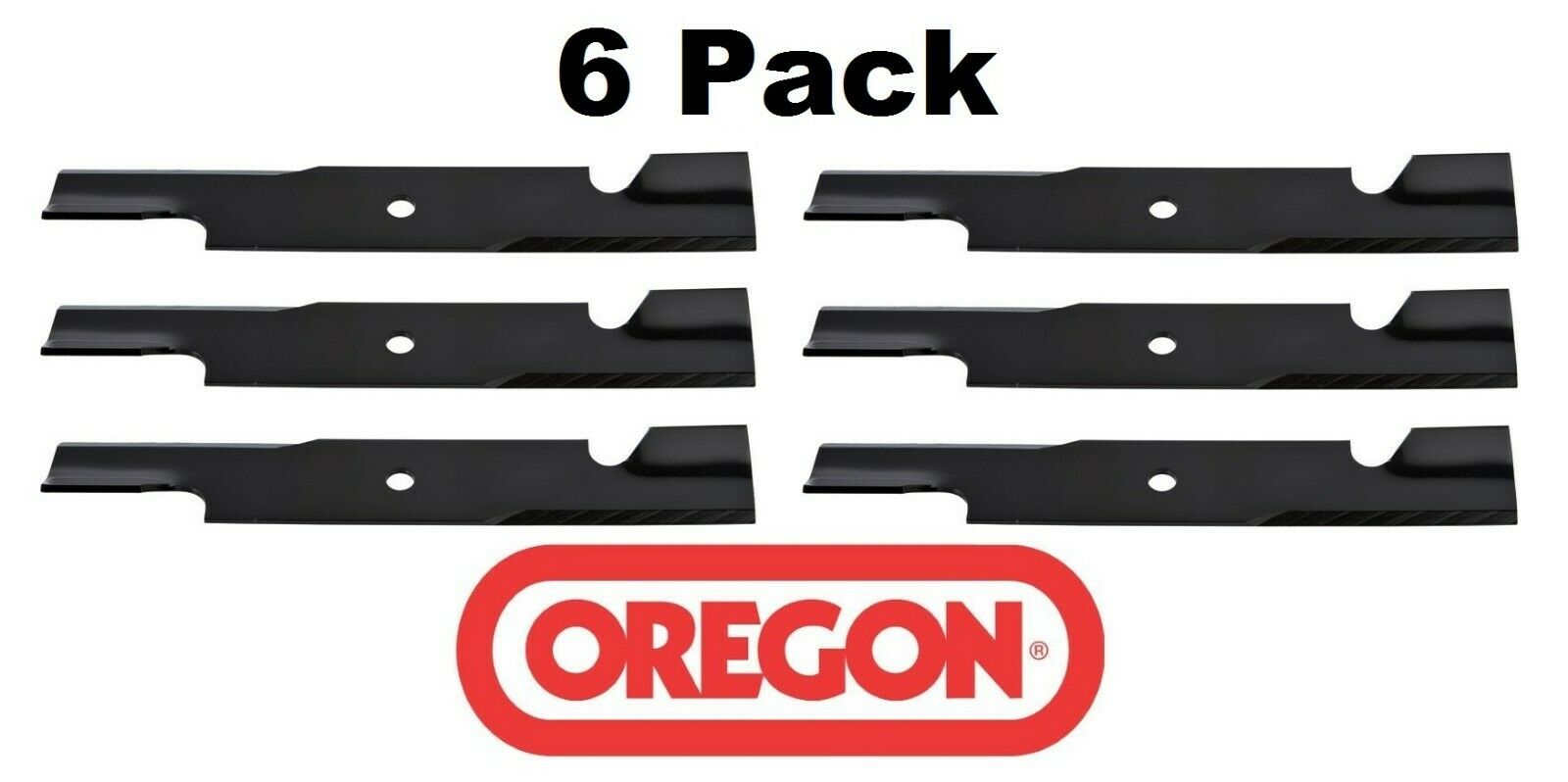 6 Pack Oregon 91-313 Mower Blade Fits Jacobsen 390666