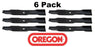 6 Pack Oregon 91-368 Mower Blade Fits John Deere 100340 101366