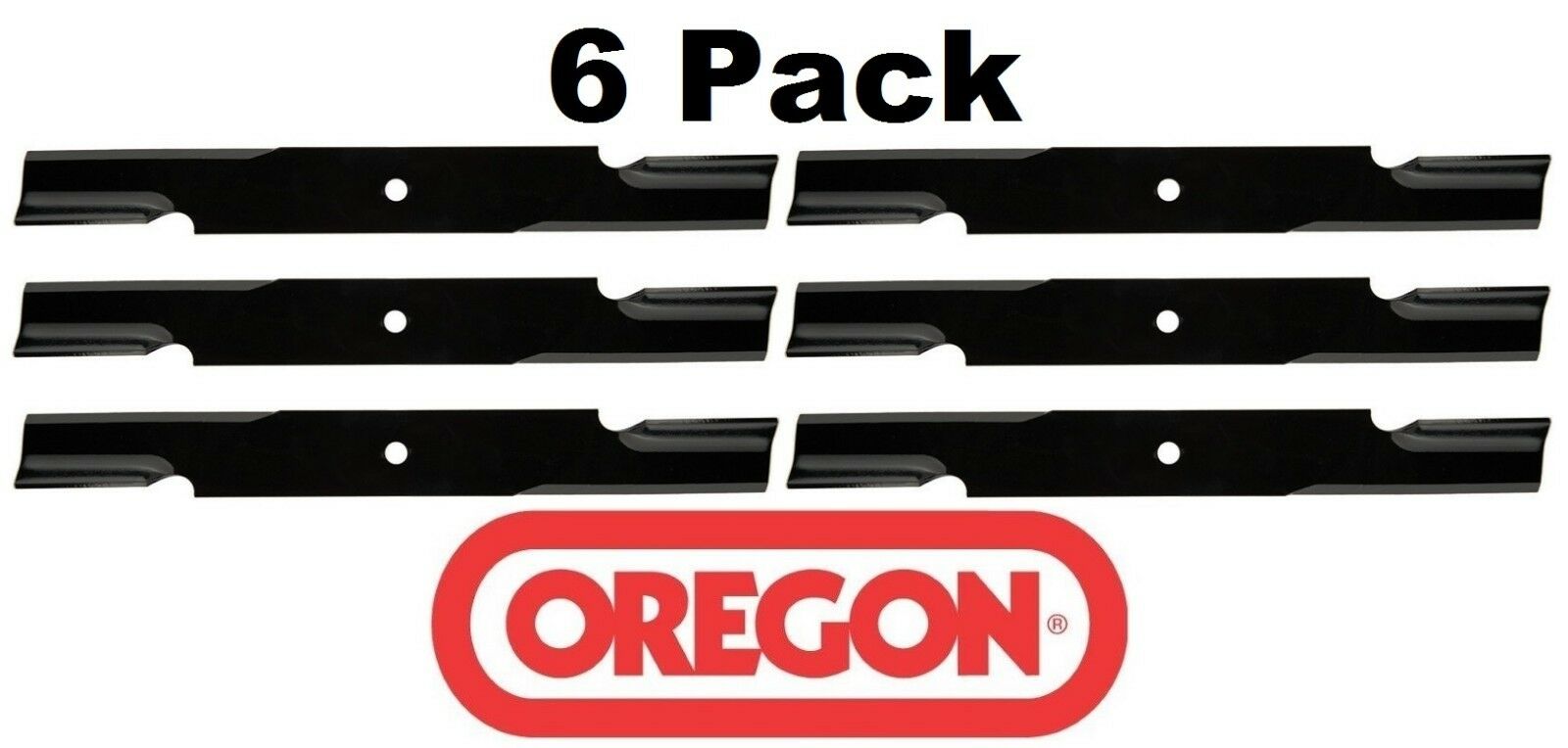 6 Pack Oregon 91-638 Mower Blade Fits Bobcat 42180B WM142180B