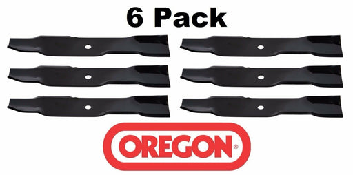 6 Pack Oregon 91-368 Mulcher Mower Blade for Exmark 403148 103-2517 103-6581 48"