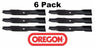 6 Pack Oregon 91-368 Mulcher Mower Blade for Exmark 403148 103-2517 103-6581 48"