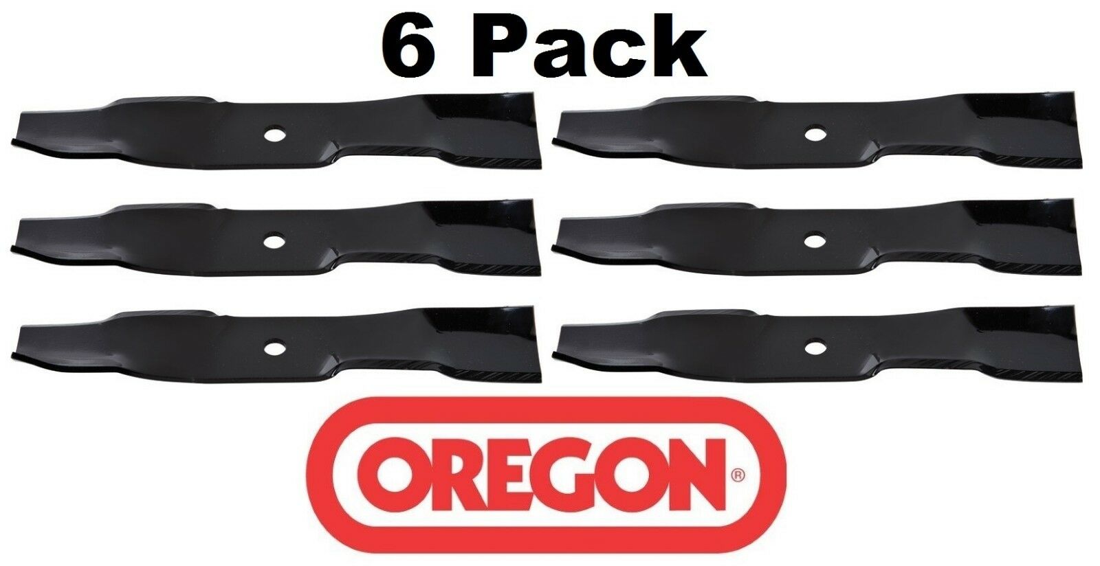 6 Pack Oregon 91-373 Mower Blade Fits Everide 103-2519 103-6390 1-653102