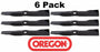 6 Pack  Oregon 91-381 Mower Blade for John Deere M115495 M114581 M115328 48"