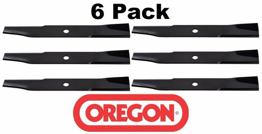 6 Pack Oregon 91-389 Mower Blade for John Deere AM31100 M49167 46"