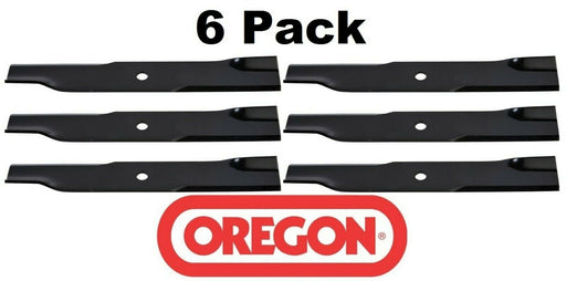 6 Pack Oregon 91-393 Mower Blade Fits John Deere M86209 AM39966