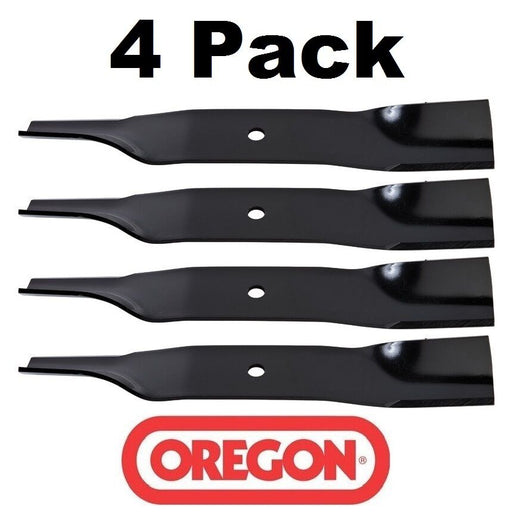 4 Pack Oregon 91-398 Super High Lift Mower Blade Fits John Deere AM100991 M83459