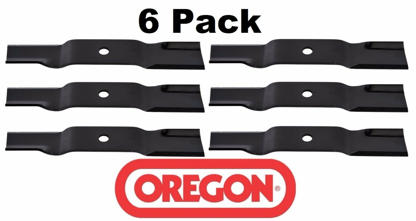 6 Pack Oregon 91-414 Mower Blade for Cub Cadet 759-3812 742-3002 942-3002 44"