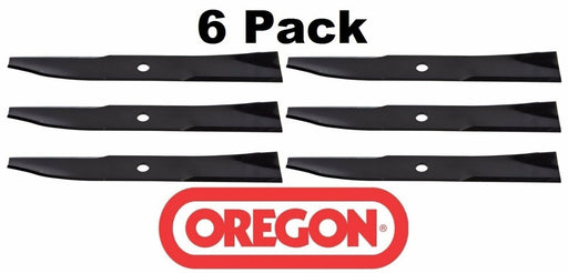 6 Pack Oregon 91-433 Mower Blade for Kubota 76500-34330 48" RC48G