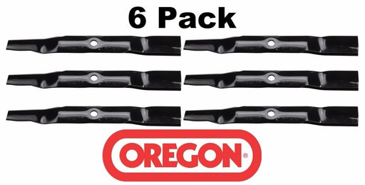 6 Pack Oregon 91-446 Mower Blade Fits John Deere M139976 M148613 42" GT225 LX225