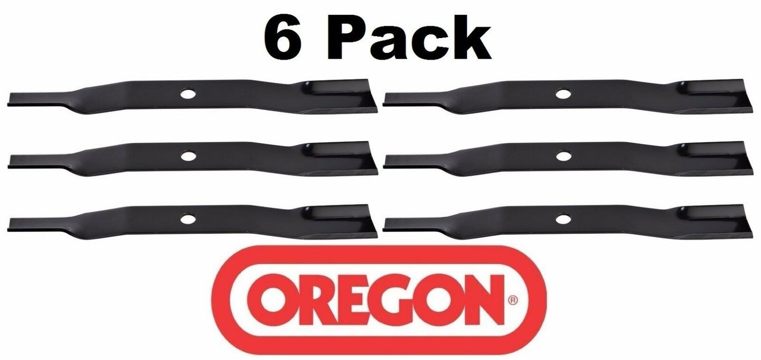 6 Pack Oregon 91-456 Mower Blade for Landpride 890-172C 72"