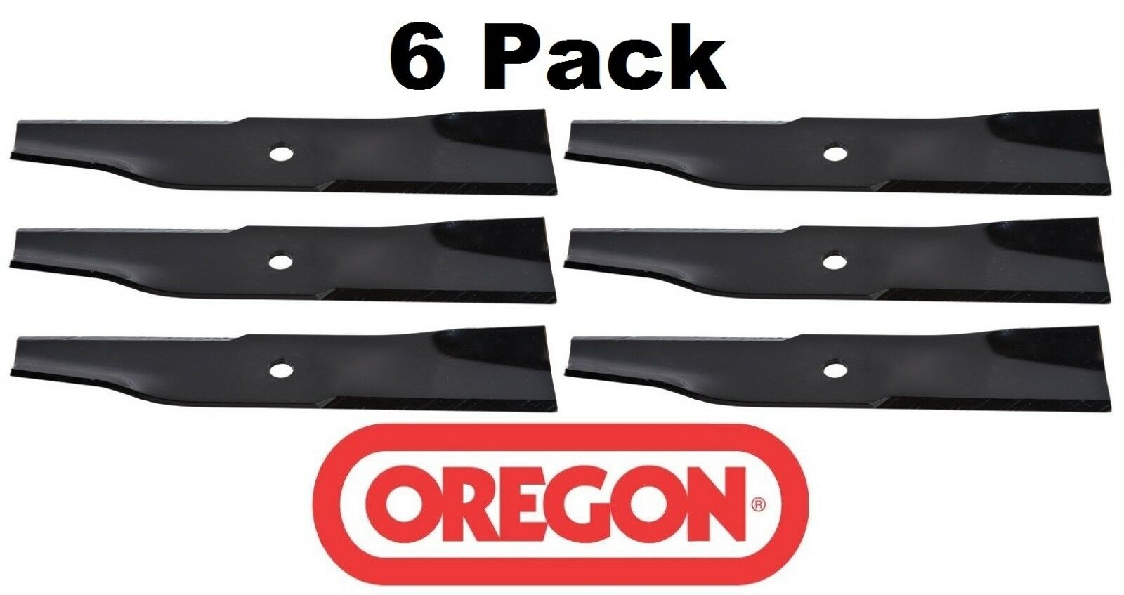 6 Pack Oregon 91-501 Mower Blade Gator Dixie Chopper 30227-42 63227