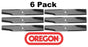 6 Pack Oregon 91-502 Mower Blade Fits  fits Bunton-Goodall PL7329