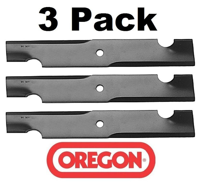 3 Pack Oregon 91-505 High Lift Mower Blade for Toro 50" 718Z