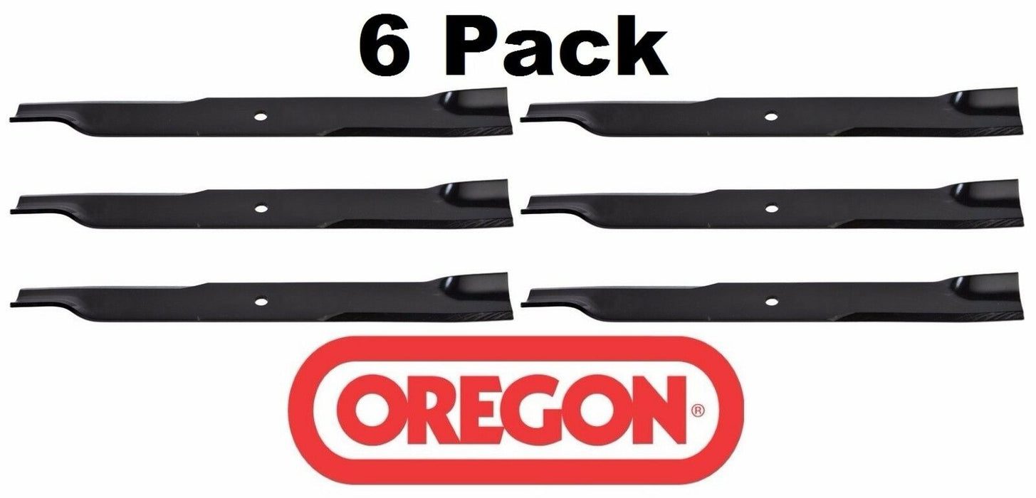 6 Pack Oregon 91-507 Mower Blade for Dixie Chopper 30227-72H 72"