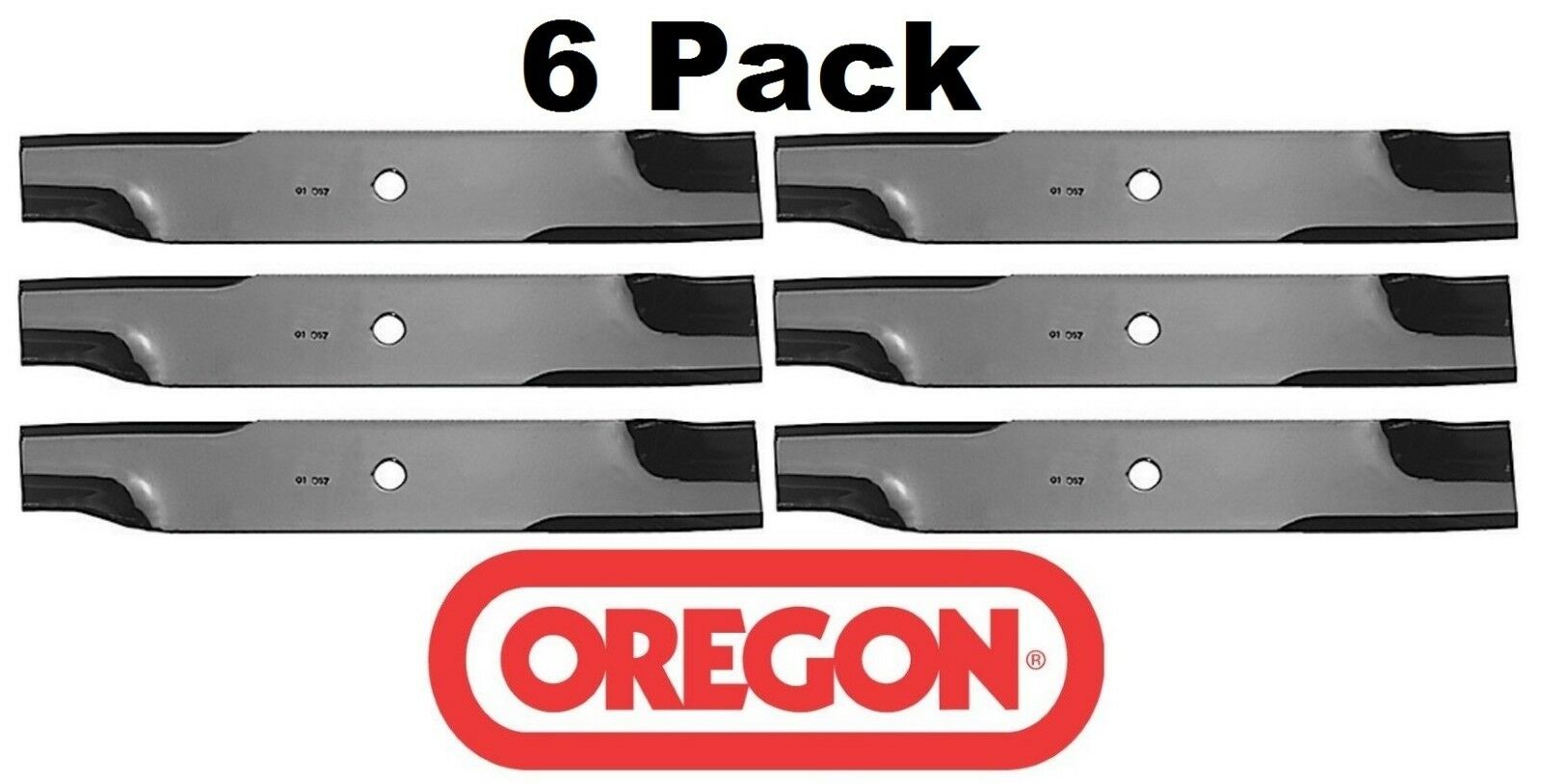 6 Pack Oregon 91-508 Mower Blade Fits  fits Bunton-Goodall PL7329