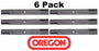 6 Pack Oregon 91-515 Mower Blade for Dixie Chopper 30227-72N 72"