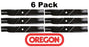 6 Pack Oregon 91-525 Mower Blade fits Dixie Chopper 30227-50X