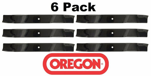 6 Pack Oregon 91-539 Mulcher Mower Blade for Grasshopper 320247 61"