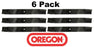 6 Pack Oregon 91-539 Mower Blade fits Bush Hog 50056493