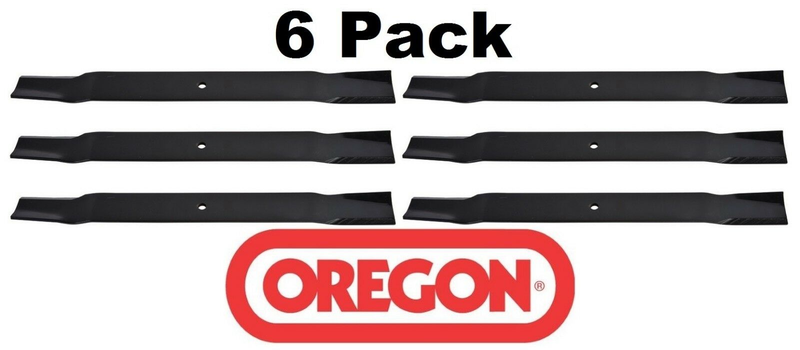 6 Pack Oregon 91-544 Mower Blade fits Bush Hog 88773