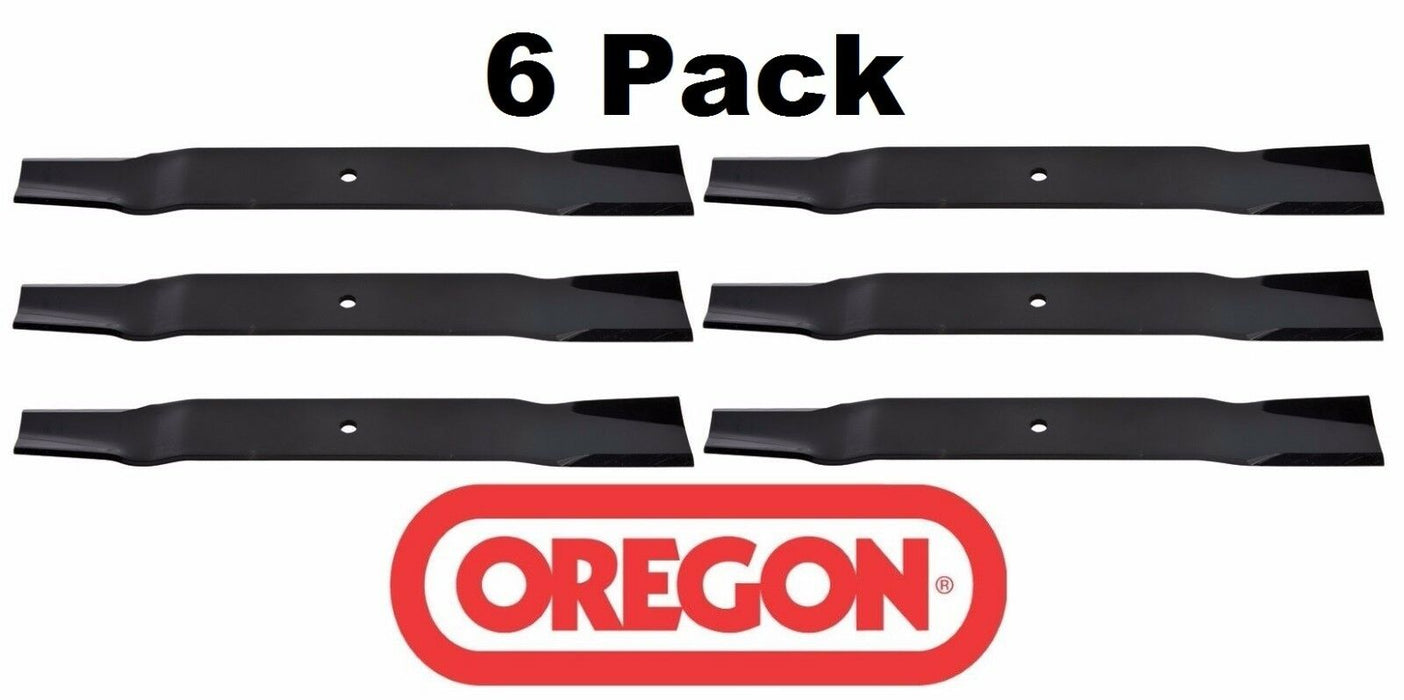 6 Pack Oregon 91-547 Low Lift Mower Blade for Grasshopper 320242 61"