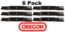 6 Pack Oregon 91-557 Mower Blade fits Country Clipper H1665