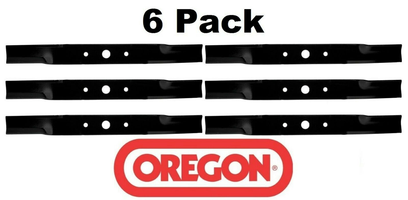 6 Pack Oregon 91-585 Mower Blade Fits John Deere 5WP1008199K2