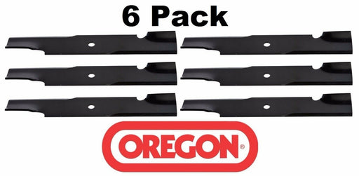 6 Pack Oregon 91-620 Mower Blade for Wright 71440002 48"