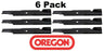 6 Pack Oregon 91-620 Mower Blade Fits John Deere M127466