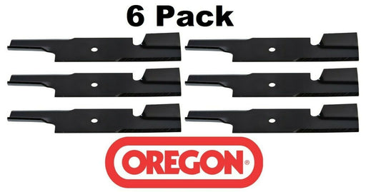 6 Pack Oregon 91-621 Mower Blade Fits John Deere M127466