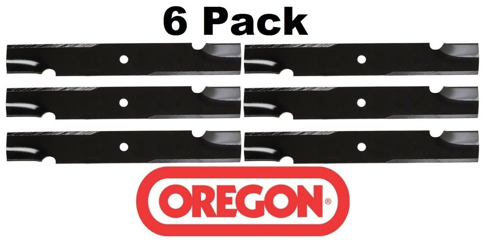 6 Pack Oregon 91-622 Mower Blade Fits DR 225381