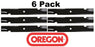 6 Pack Oregon 91-622 Mower Blade Fits DR 225381