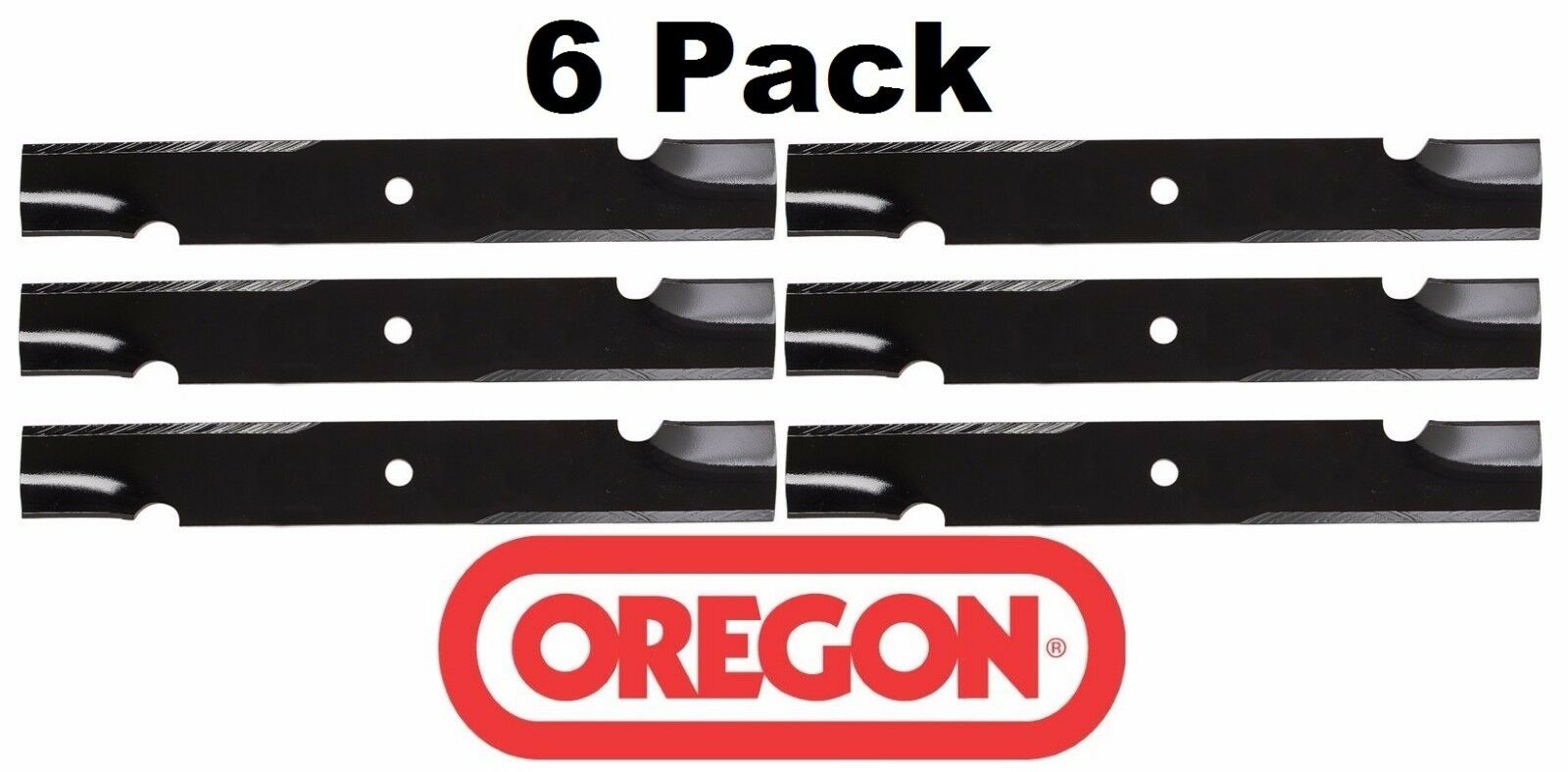 6 Pack Oregon 91-622 Mower Blade for Scag 48108 481707 52" 36"