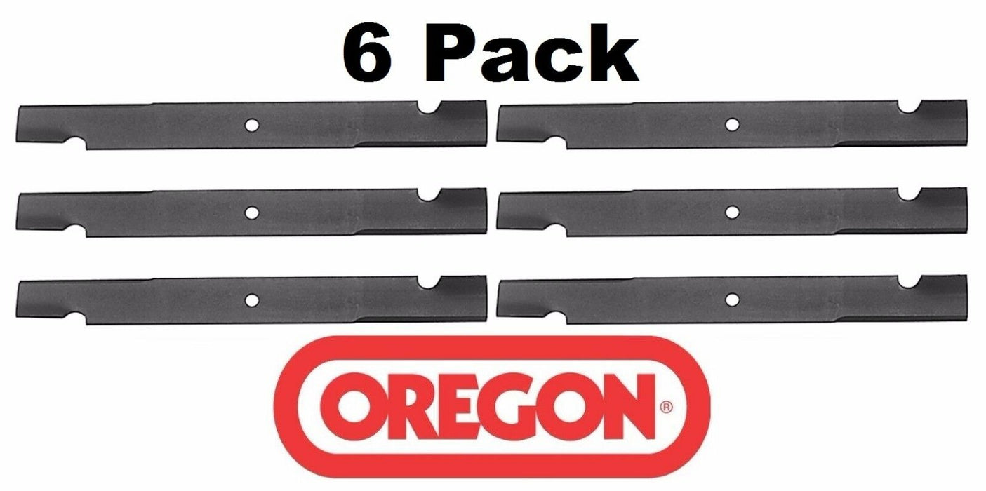 6 Pack Oregon 91-627 Mower Blade for Ferris 48113 48112 481709 72"