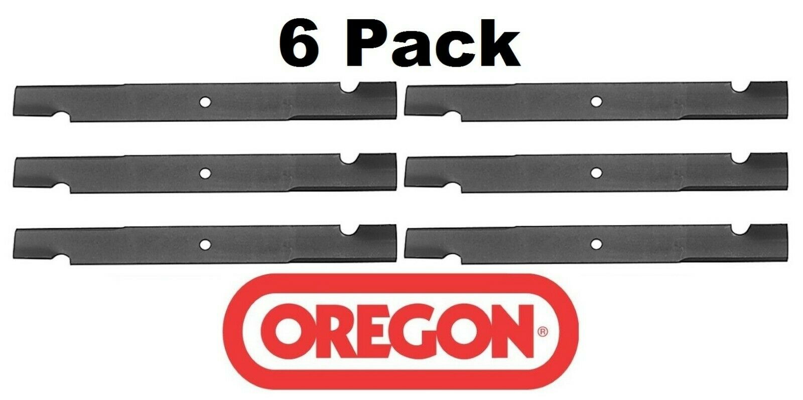 6 Pack Oregon 91-627 Mower Blade Fits Jacobsen 4163105 4163106