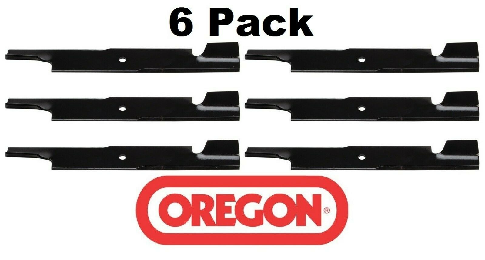 6 Pack Oregon 91-628 Mower Blade Fits Kees 101733